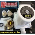 Bomba Pressurizador de Fluxo Rinnai 260 w Corpo de Latão - RBHLBFI3FEL2