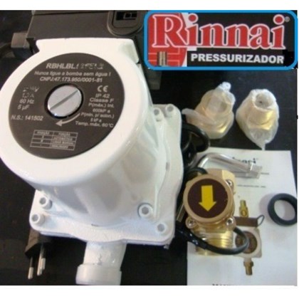 Bomba Pressurizador Fluxo Rinnai Rf 245w - RBHSBFP3FEL2