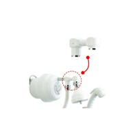 Desviador Branco para Ducha Elétrica Cardal - PR518