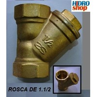 Filtro Y Rosca 1.1/2 Tela Inox - 017008