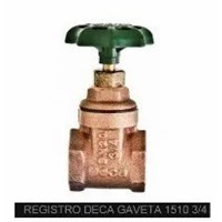 Registro Gaveta Deca 3/4 Cavalete Entrada - 1510HD034
