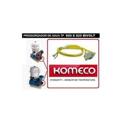 Sensor Temperatura Pressurizador Komeco Todos - 0100020771