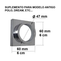 Suplemento Canopla Deca Dream Polo C87 C88 - 4136002