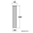 Tubo Entrada Longo 30cm para Sifão Deca 1680 Cozinha - 4204155